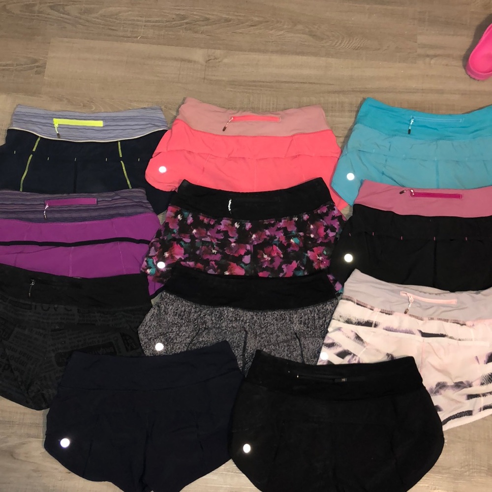 LULULEMON SPEED SHORTS